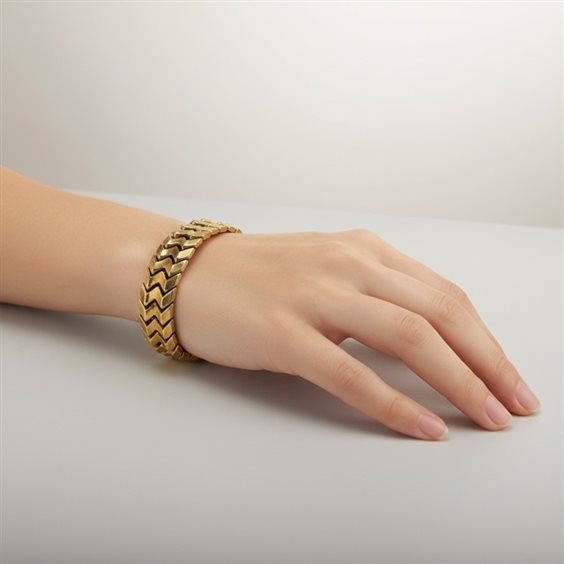 Cuneo - Corso Nizza 11 - Armband Goldside Dame in Gelbgold BR.GS0029 - BR.GS0029